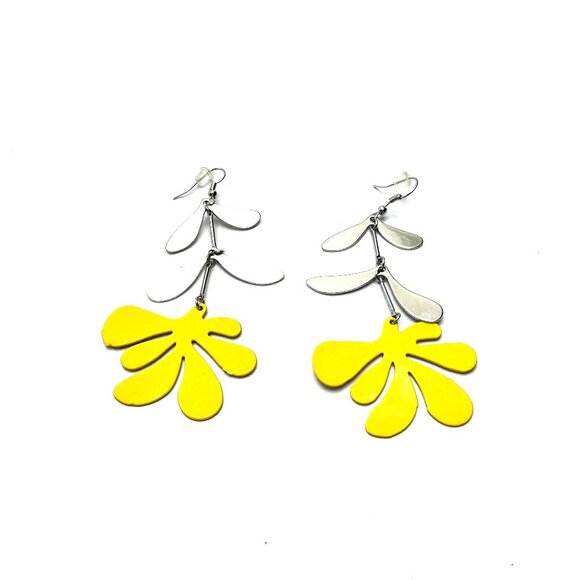 Vintage Avon Sunsations Two-Tone Beaded Necklace + Earrings — Collectible — EUC - Picture 7 of 9